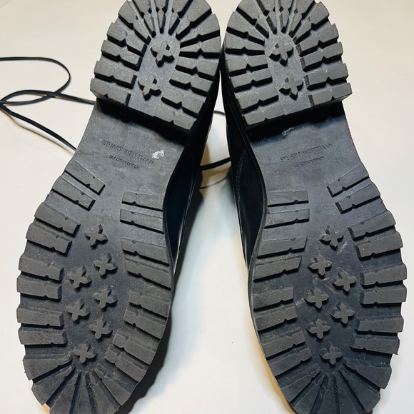 Stuart Weitzman Lexy Combat-style lace-up boots 9.5 - Picture 7 of 7